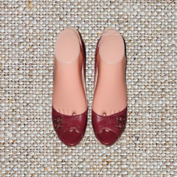 Nine West Dark Red Pumps - Picture 3 of 4